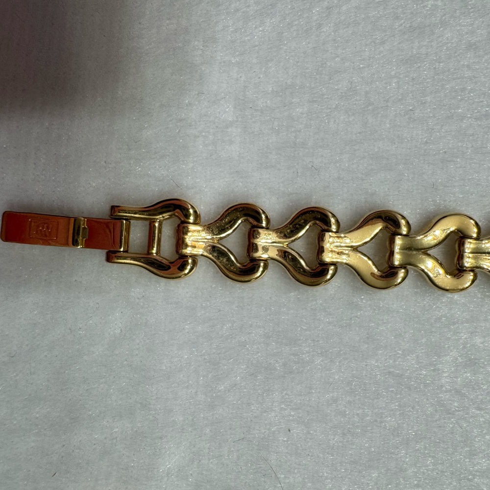 Raymond Weil Gold and Black Women's Watch with Diamond Hour Markers - 5878 - Picture 12 of 14